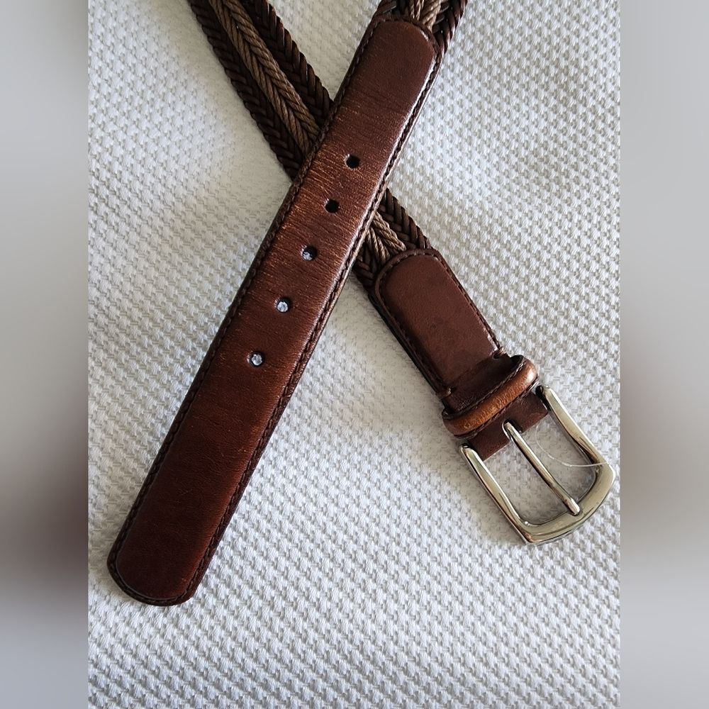 TORINO LEATHER  Brown Men's Belt